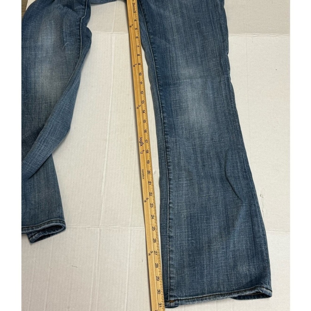 Vigoss Venice Bootcut Jeans Women's Low Rise Denim Blue Wash Comfort Stretch - Picture 7 of 10